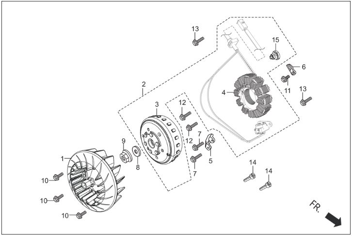 ALTERNATOR KOMPLE